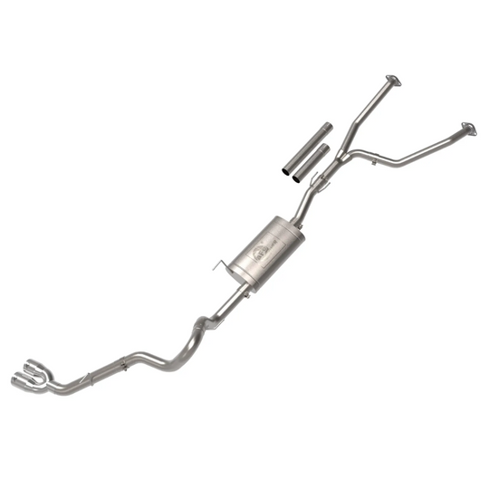 aFe 2022+ Tundra Vulcan Series 2-1/2" to 3" Stainless Steel Cat-Back Exhaust System1