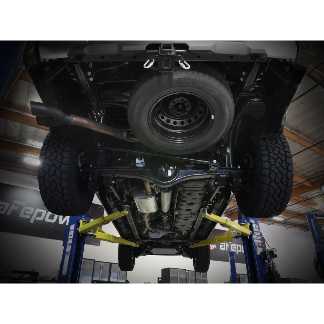aFe 2022+ Tundra Vulcan Series 2-1/2" to 3" Stainless Steel Cat-Back Exhaust System3