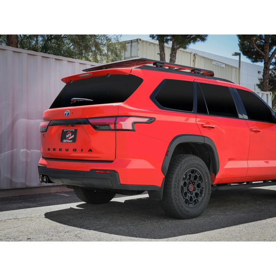 aFe 2023+ Sequoia Vulcan Series 2-1/2" to 3" 304 SS Cat-Back Exhaust1