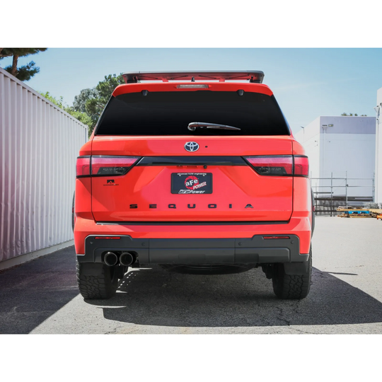 aFe 2023+ Sequoia Vulcan Series 2-1/2" to 3" 304 SS Cat-Back Exhaust2