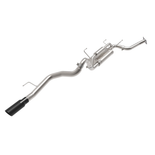 aFe 2024+ Land Cruiser 2-1/2" to 3" 304 SS Cat-Back Exhaust System w/ Black Tip