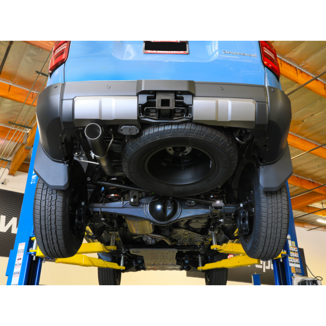 aFe 2024+ Land Cruiser 2-1/2" to 3" 304 SS Cat-Back Exhaust System w/ Black Tip1