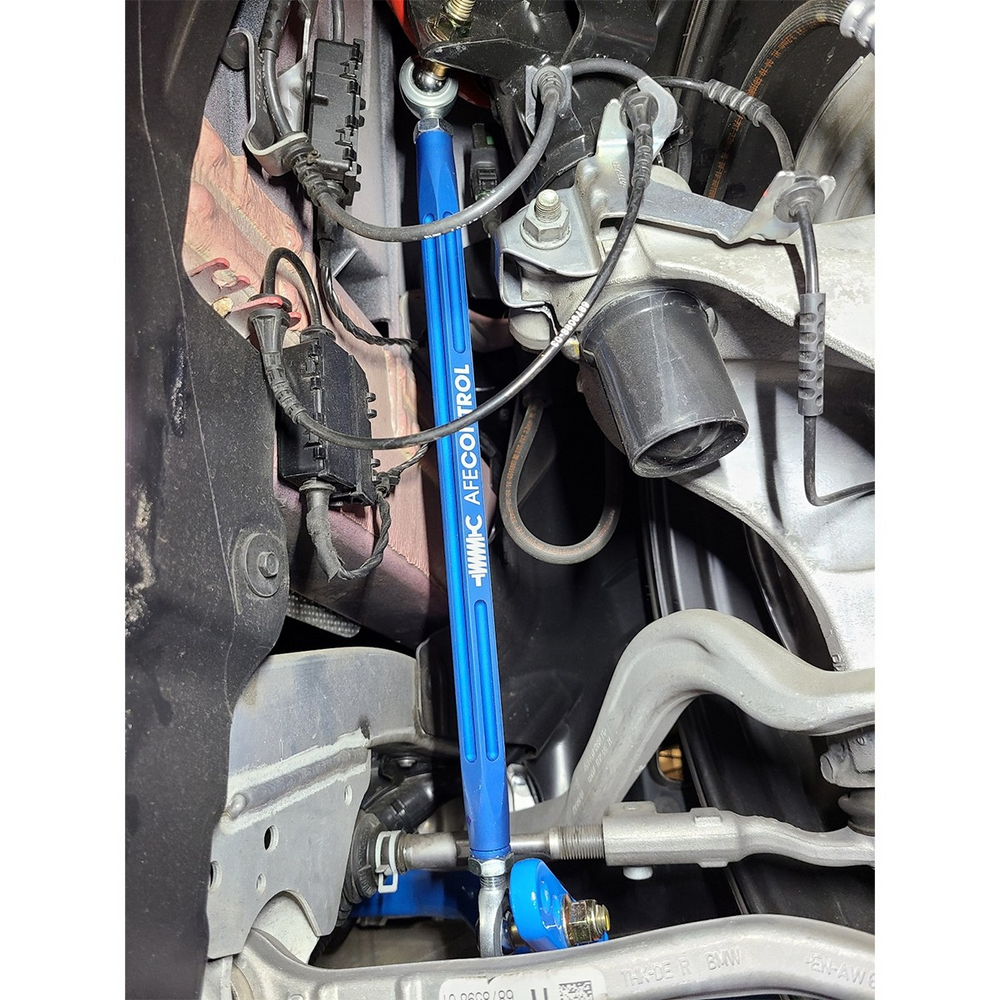 aFe CONTROL GR Supra B58 Adjustable End Link Set - Front