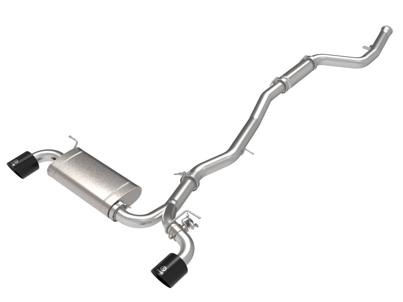 aFe GR Supra B48 POWER Takeda 2.5in-3in 304 SS Cat-Back Exhaust
