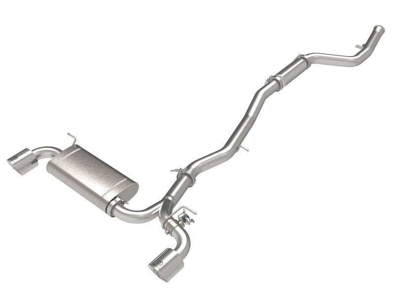 aFe GR Supra B48 POWER Takeda 2.5in-3in 304 SS Cat-Back Exhaust
