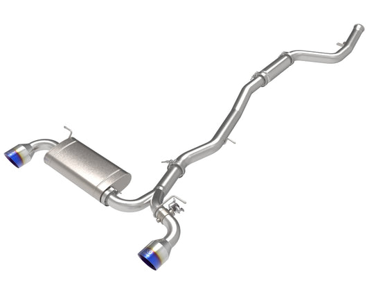 aFe GR Supra B48 POWER Takeda 2.5in-3in 304 SS Cat-Back Exhaust