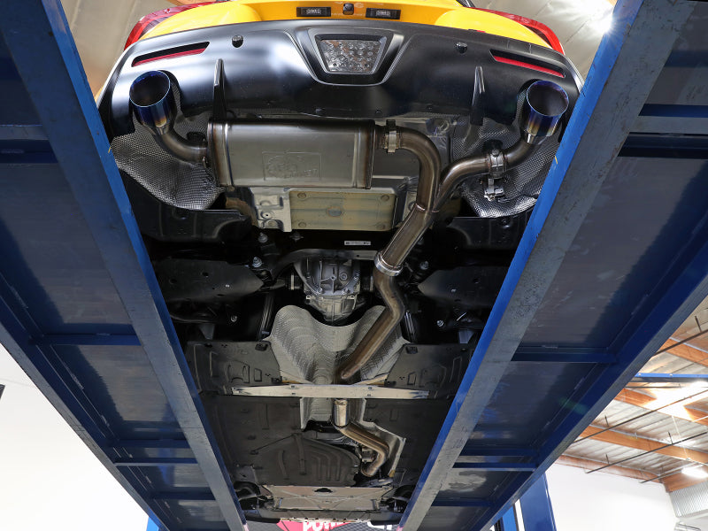 aFe GR Supra B48 POWER Takeda 2.5in-3in 304 SS Cat-Back Exhaust