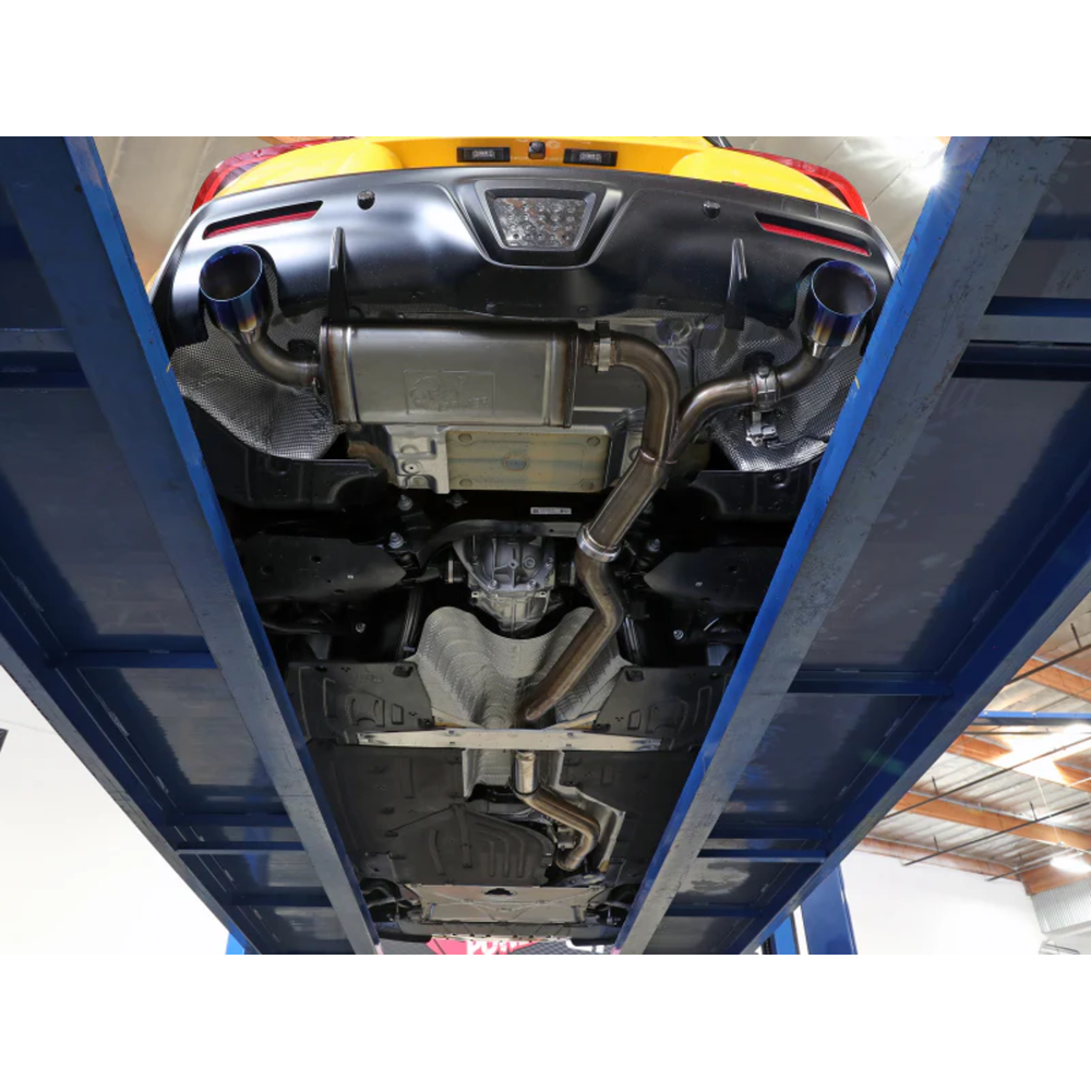 aFe GR Supra B48 POWER Takeda 2.5in-3in 304 SS Cat-Back Exhaust