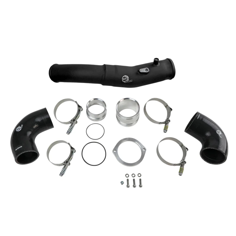 aFe GR Supra B58 BladeRunner Aluminum Hot Charge Pipe