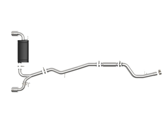 aFe GR Supra B58 POWER Takeda 3in-2.5in 304 SS Cat-Back Exhaust
