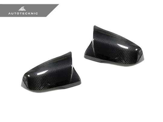 AutoTecknic GR Supra A90 Dry Carbon Mirror Cover Set - Version 2