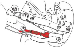 SPC Performance GR86 / BRZ Rear Adjustable Toe Arm