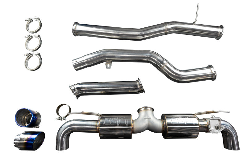 Injen GR Supra SS Cat-Back Exhaust w/ Burnt Tips