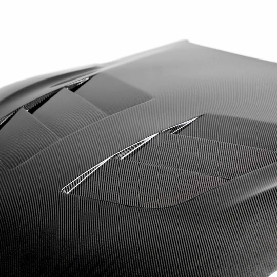 Seibon GR Supra TSII-Style Double-Sided Carbon Fiber Hood