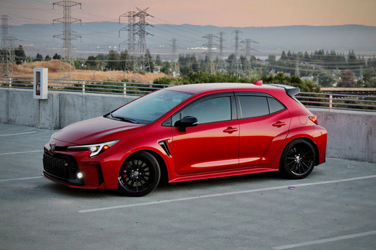 Annex GR Corolla FastRoad Pro Coilovers – Comfort Spec w/ Rubber Front Camber Plates