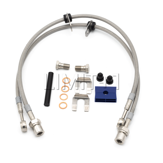 Spiegler GR Corolla Stainless Brake lines - Front