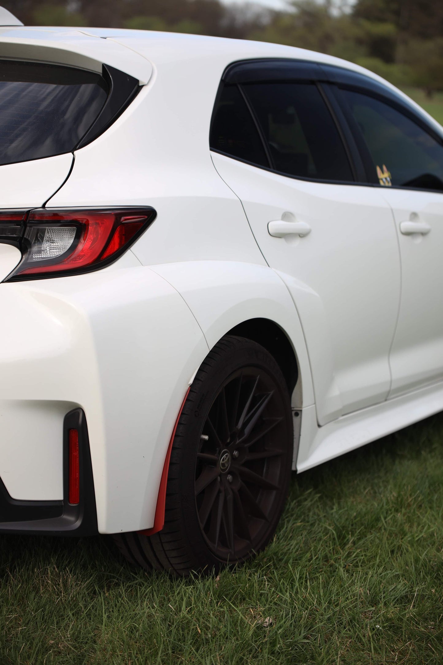 GR Corolla MegaChip Low-Profile Chip Guards with FREE GR- Four Vinyl Rocker Panel Inlay