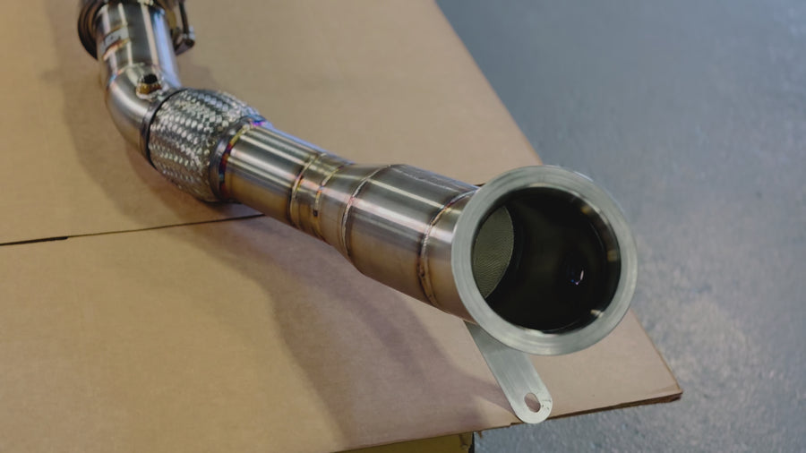 LIMIT+1 GR Corolla High Flow Downpipe + Midpipe w/ EPA Approved GESI C