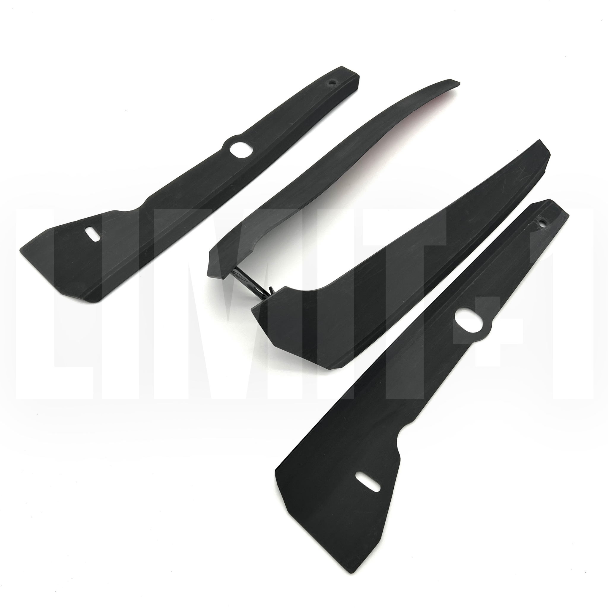 GR Corolla MegaChip Low-Profile Chip Guards with FREE GR-Four Vinyl Rocker Panel Inlay