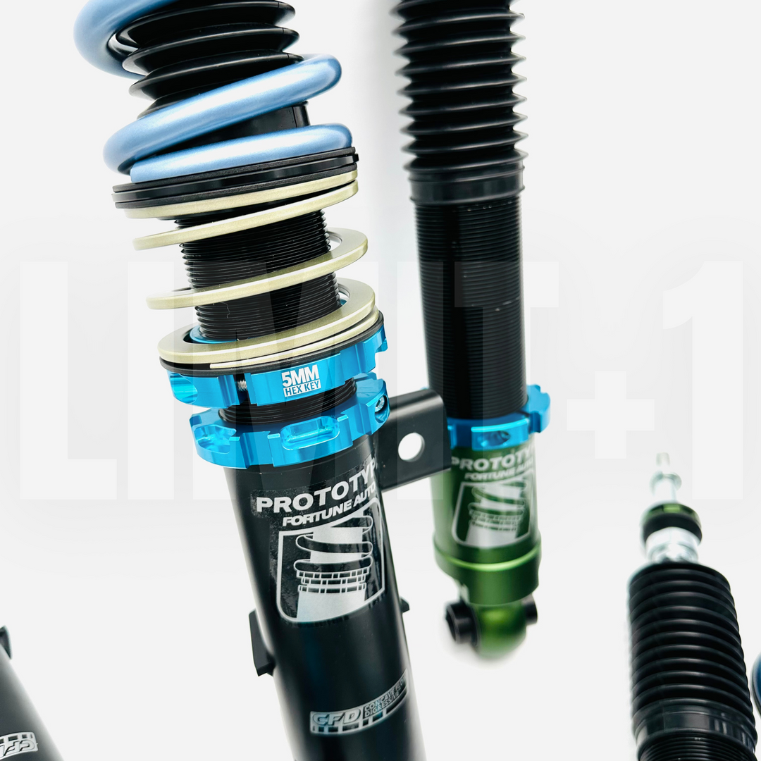 Kit Coilover AP Gf10-040 Per Audi A3 8P, VW Golf/Jetta V, Seat Altea/Toledo - Abbassamento 35-65mm - Foto 13