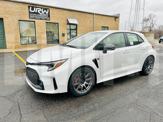 4X Apex SM-10 Flow Formed GR Corolla Wheels 18"x10" ET40 with Lug Nuts and Hub-Centric Rings